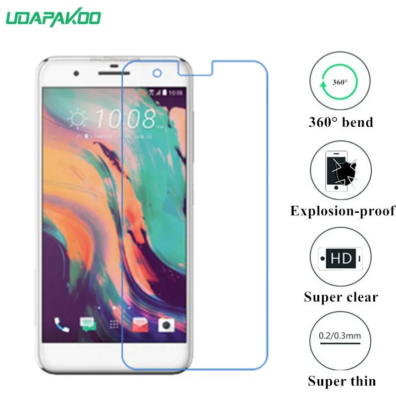 Udapakoo прозрачная закаленная (мягкое стекло) пленка для HTC One X10 Nano Взрывозащищенная