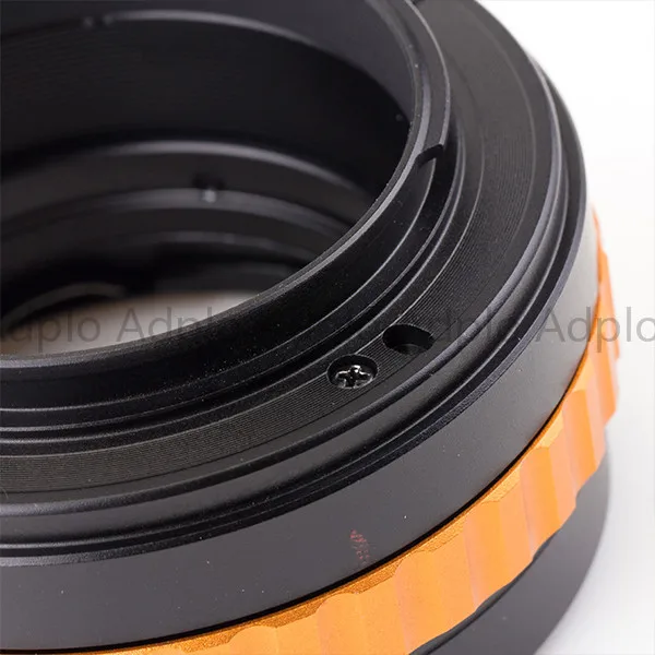 PRO Встроенный адаптер для объектива с регулировкой Радужки подходит Nikon F Mount G