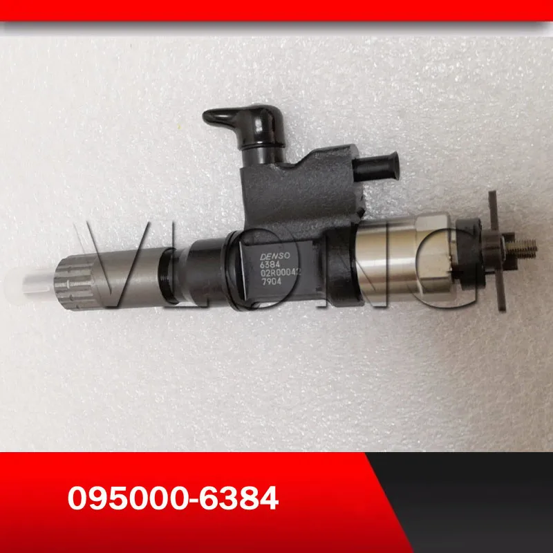 Подлинный и новый дизельный топливный инжектор ASSY 095000 6384 0950006384|Топливный