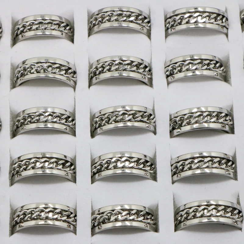 Модные мужские ювелирные кольца в стиле панк кольцо из нержавеющей стали мужское