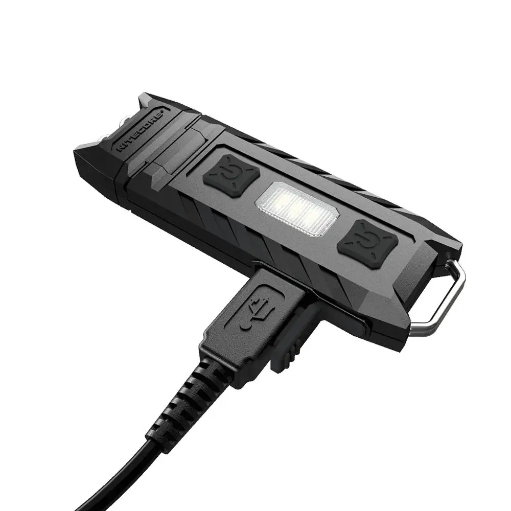 Оригинальная заводская цена Nitecore Thumb 120 градусов наклонный USB Перезаряжаемый рабочий свет