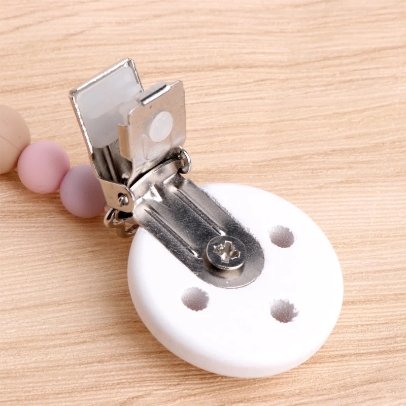Симпатичные Детские Силиконовые держатели цепочки для сосков|chain clip holder|pacifier