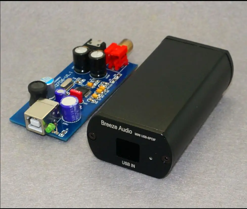 PCM2706USB Seckill ЦАП PCM2704 Звуковая Карта Усилитель Модуль Низкий Уровень Шума |