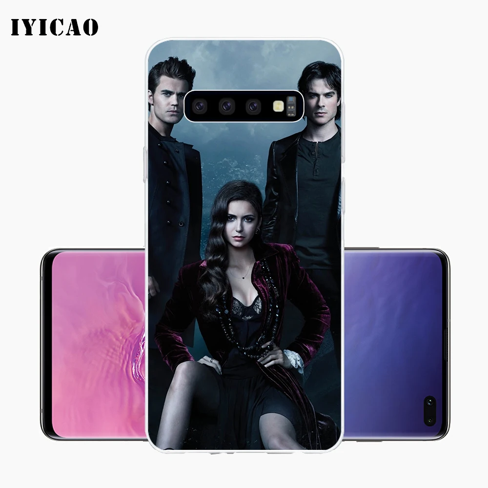 IYICAO Дневники вампира Сезон 8 Мягкий силиконовый чехол для телефона Samsung Galaxy S10e S10 S9