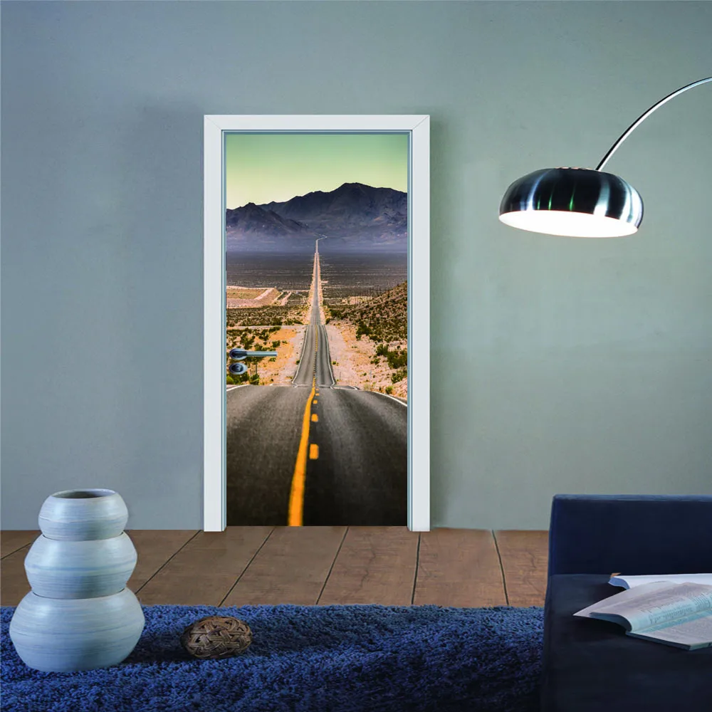 2018 3D Wall Door Sticker Decal Art Decor Vinyl Removable Mural Poster Scene Window AP16 | Дом и сад