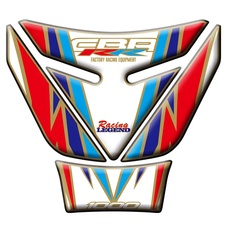 3D защитная накладка на бак мотоцикла Наклейка с рыбьей костью для Honda CBR 1000 RR Fireblade