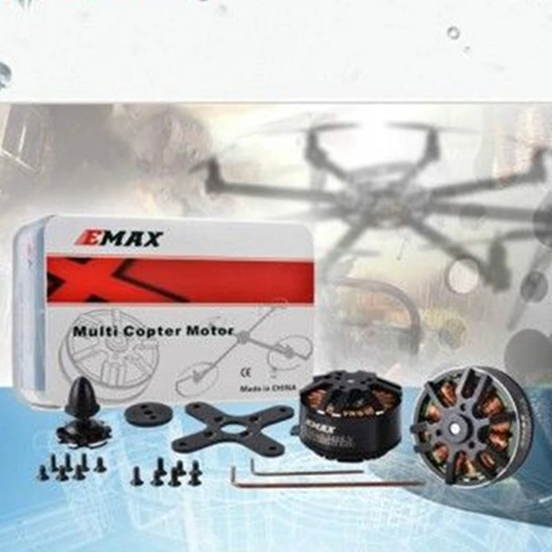 Бесщеточный двигатель EMAX MT серии MT2808 850KV Outrunner для мультикоптера|Детали и