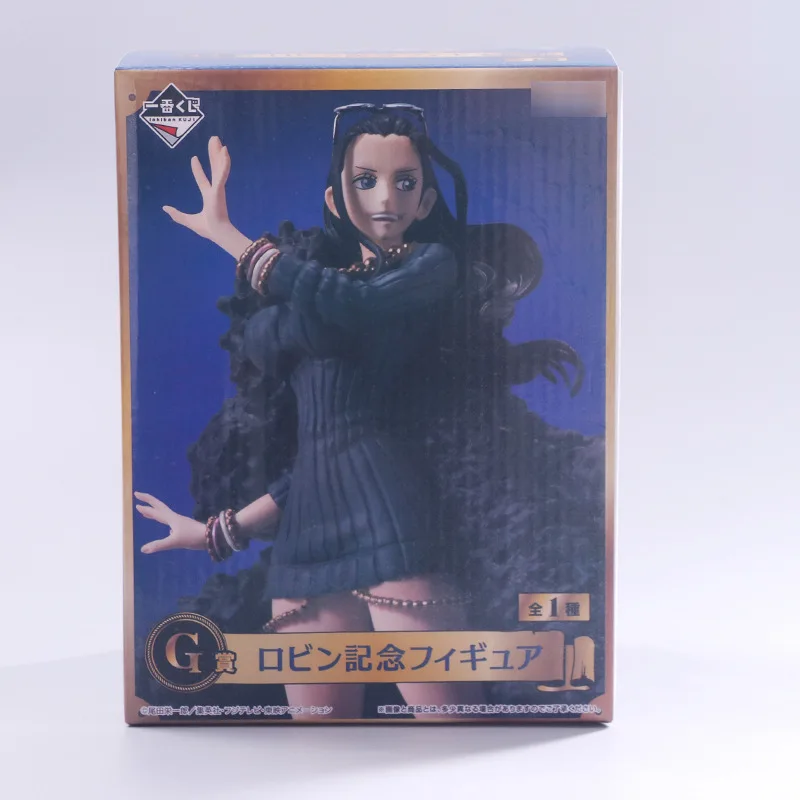 Аниме One Piece Nico Robin 20th Anniversary Blue Clothes Ver. ПВХ Фигурки Модель игрушки кукла 18
