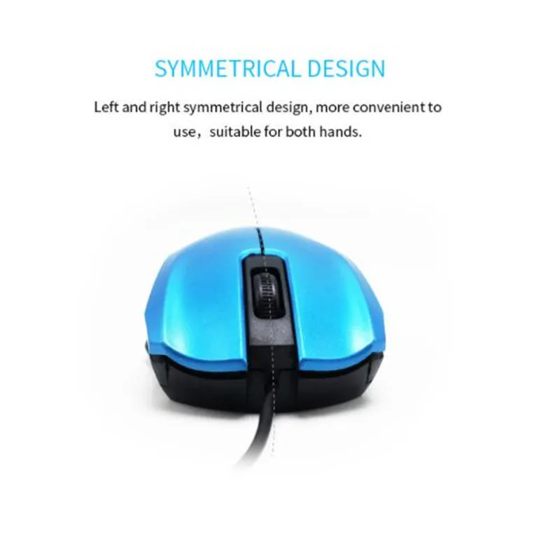 Apedra M4 Professional Wired Optical Mouse 3 Button 1000DPI 1.2m USB Office Mice Simple For Laptop Computer | Компьютеры и офис
