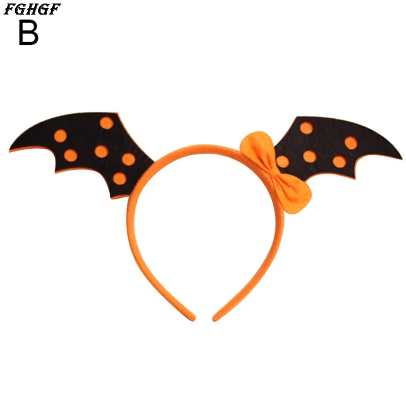 FGHGF Хэллоуин летучие мыши Тыква искусственные волосы детвечерние НКА DIY головные