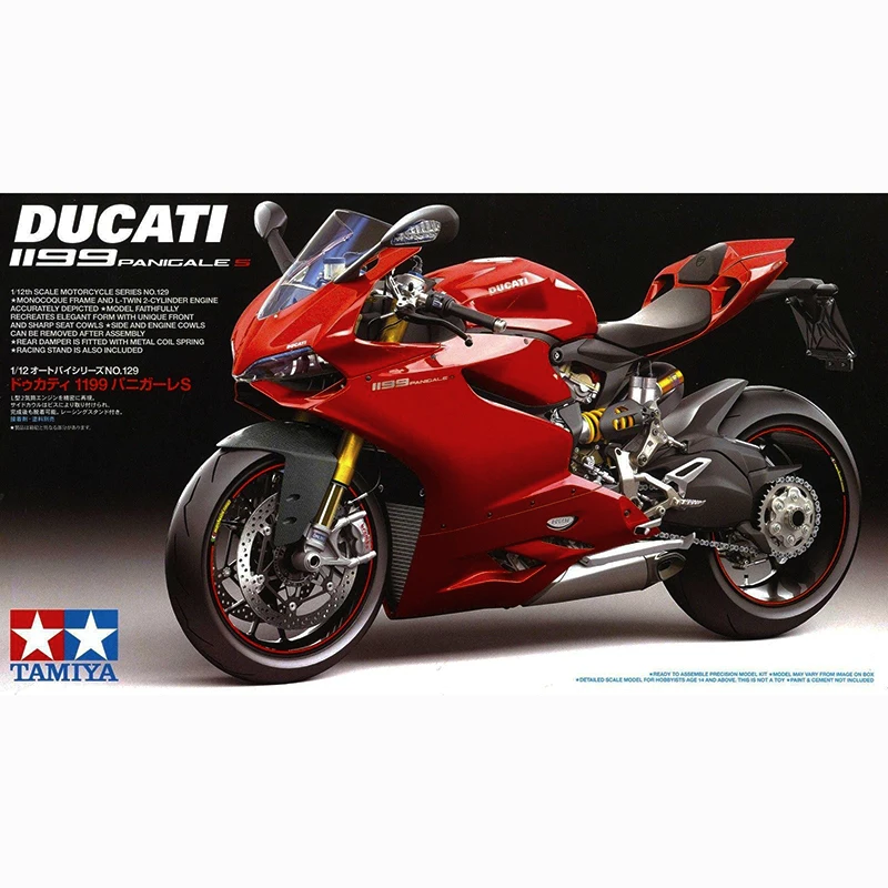Хобби модель 1/12 TAMIYA 14129 DUCATI 1199 panigale S|Наборы для сборки моделей| |