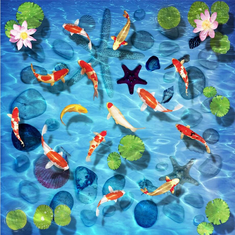 3D обои для ванной комнаты ПВХ самоклеящиеся на стену | Обустройство дома