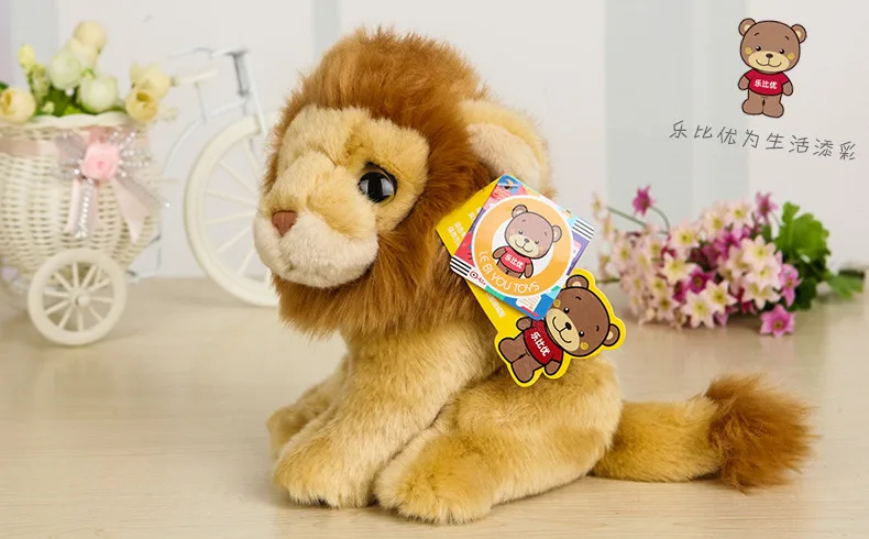 Бесплатная доставка 18 см милые плюшевые игрушки в виде льва плюшевая львица