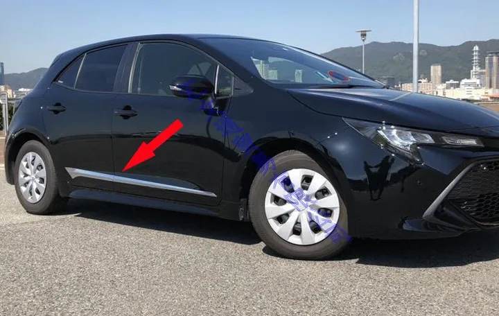 Для 2019 Toyota Corolla E210 Sport хэтчбек Auris ABS Chrome боковая дверь отделка