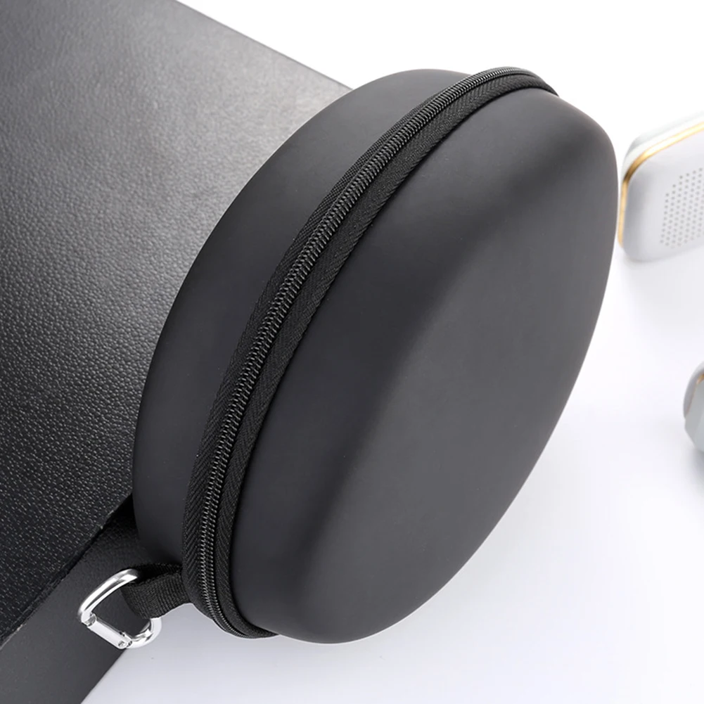 Портативная сумка для хранения наушников, Bluetooth гарнитура, большая крышка, Eva чехол для наушников, полиуретановая коробка для хранения на молнии