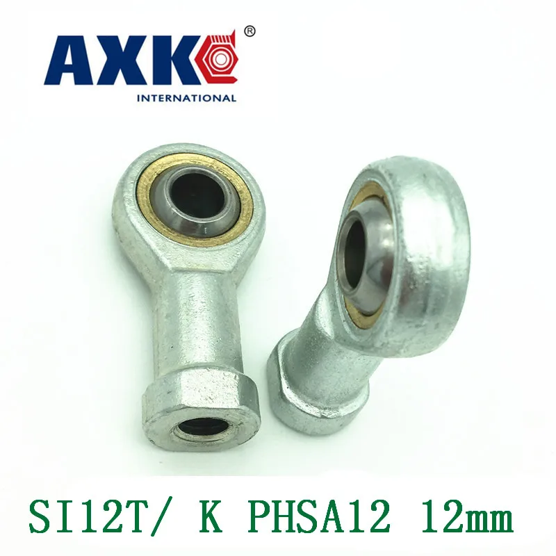 

Free Shipping Axk 2pcs Si12t/ K Phsa12 12mm Right Hand Thread Metric Female Thread Bearing Joint Si12tk Si12t