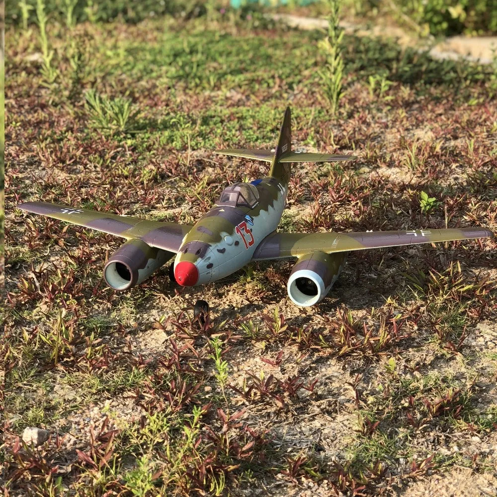 Двойной 50 мм EDF rc jet ME262 ME 262 самолет игрушка EPO готов к полету RTF но без