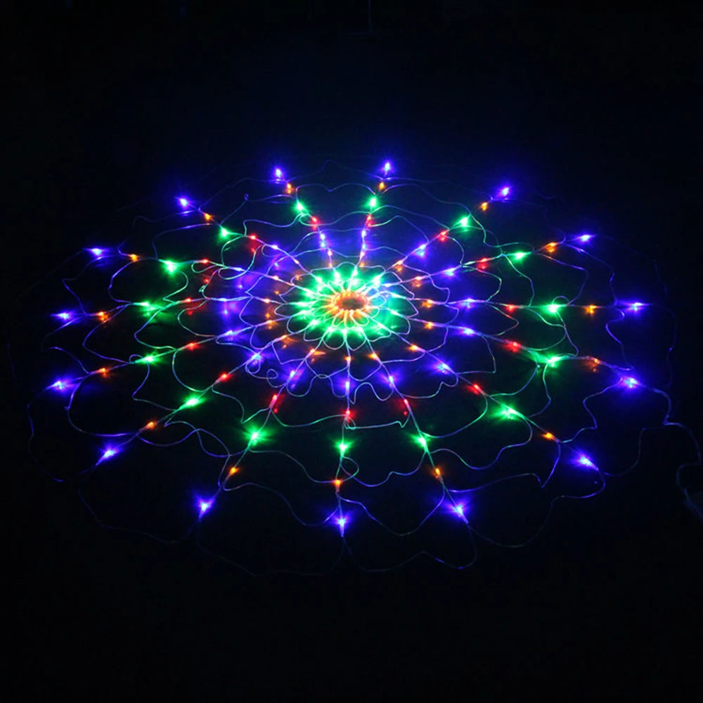 Шторы светильник s 160 Светодиодные гирлянды RGB сетка Декоративная гирлянда 220V