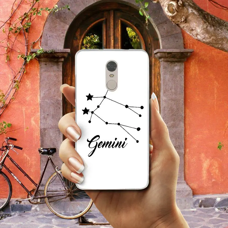 Мягкий силиконовый чехол для телефона Twelve concellations Art Xiaomi Redmi Mi Note 2 3S 4X 4A 6 5 5S 5A 8 A1 Pro