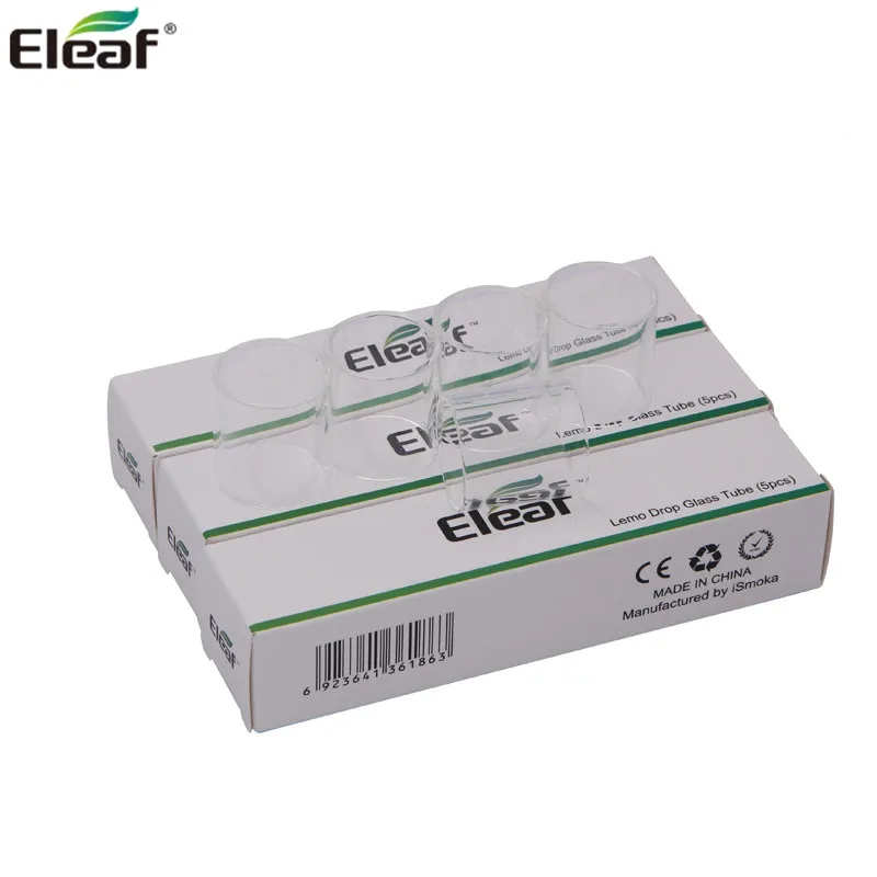 5 шт./лот eleaf lemo Оригинал прямая стеклянная трубка для замены испарителя