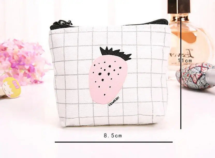 Простой тканевый кошелек M113 с мультяшным рисунком Большая вместительная сумка