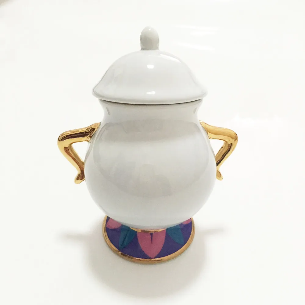 Горячая Распродажа чайный набор с героями мультфильмов Красавица и Чудовище Mrs