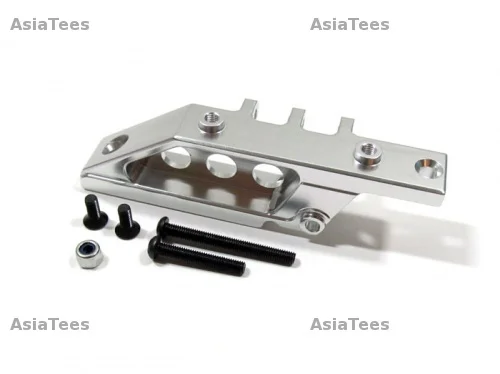 Aluminum Front Offset Axle Link Mount Silver #23017S | Игрушки и хобби