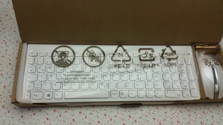 MAORONG TRADING новая немецкая австрийская клавиатура QWERTZ компьютерная и мышь