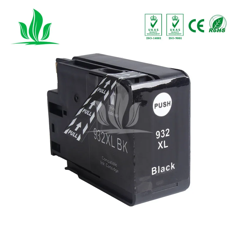 5 шт. 932XL 933XL совместимые картриджи для hp OfficeJet 6100 6600 6700 7110 7610 7612 932 933 принтер