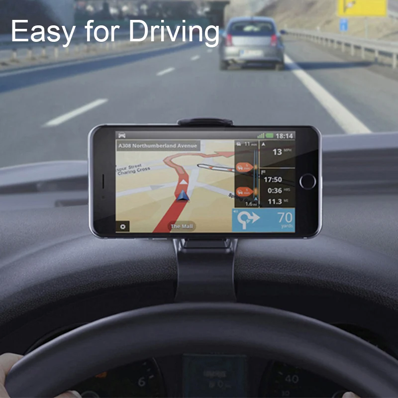 Автомобильный держатель для телефона с GPS навигацией и приборной панели