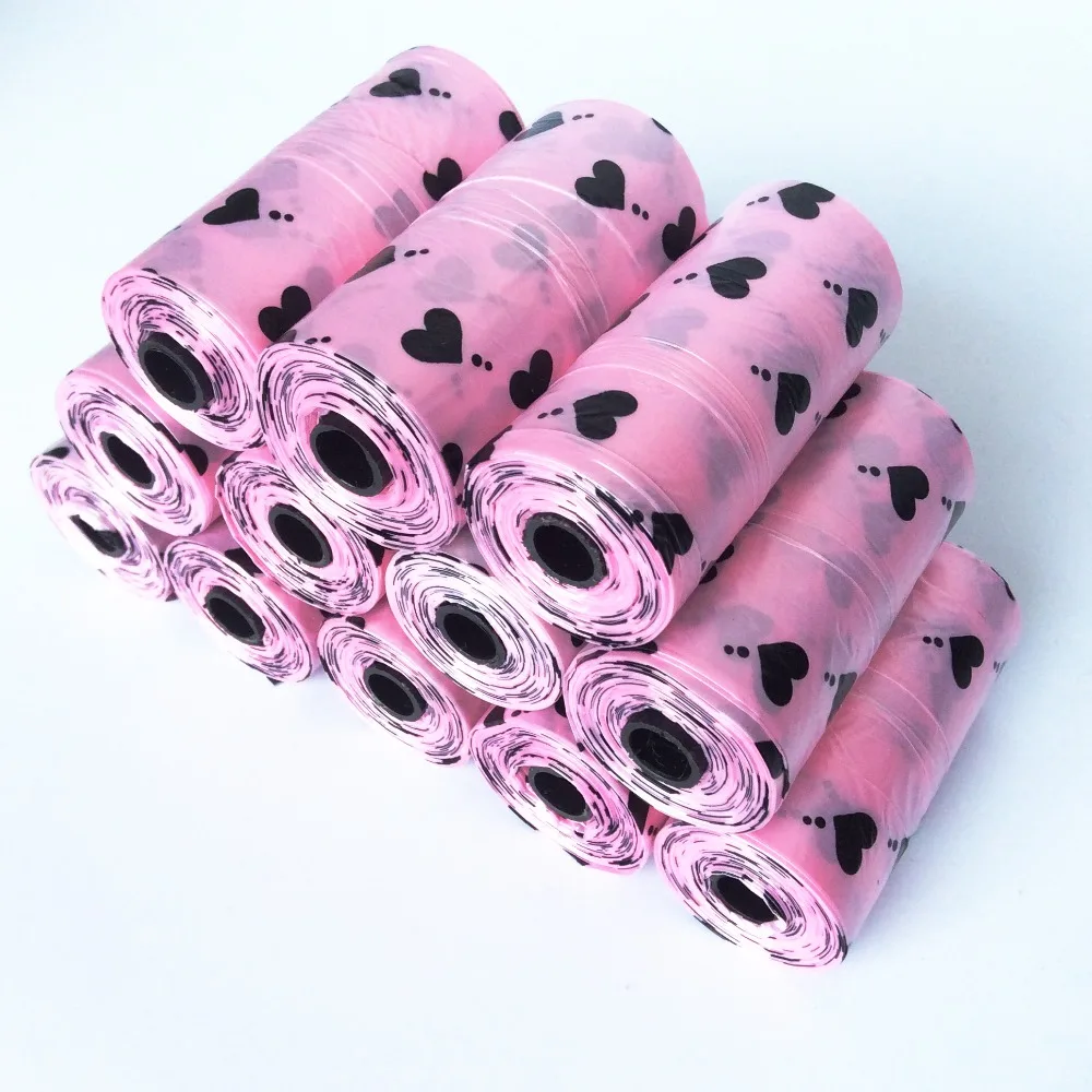 5 шт./лот оптовая продажа пакеты для домашних животных биоразлагаемые