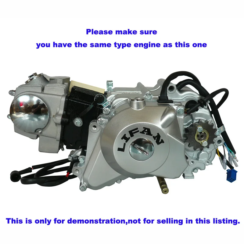 XLSION Aftermarket электрический стартер двигателя крышка статора для Lifan 50cc 70cc 90cc 110cc 125cc