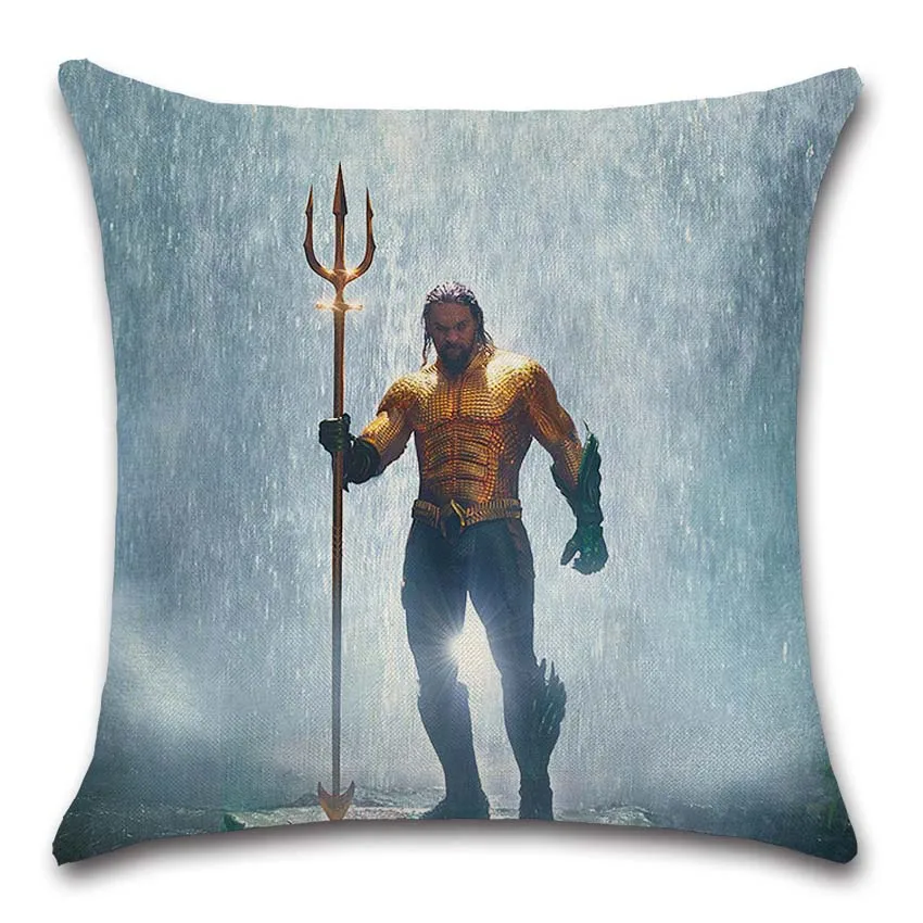 Чехлы на подушки с изображением героев из комиксов и фильмов наволочка для