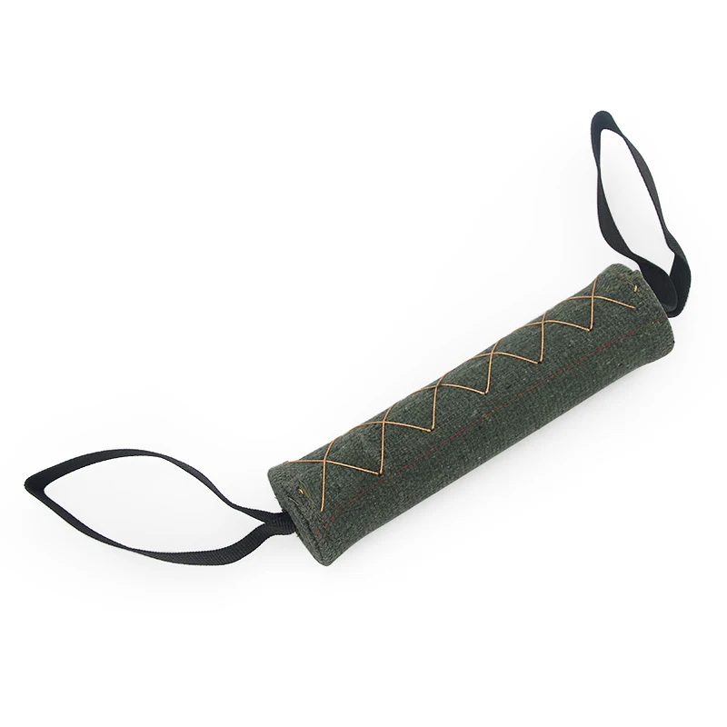 Прочная игрушка для домашних питомцев джутовая 2 ручки тренировочная