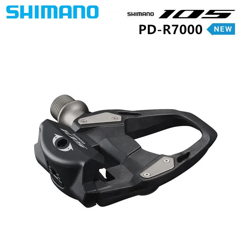 Оригинальный Shimano 105 PD R7000 для велосипеда углеродный SPD SL набор педалей шоссейного