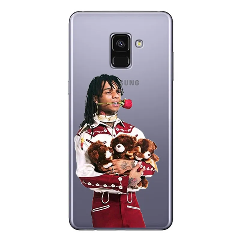 Черный роскошный силиконовый чехол Swae Lee Wiz Khalifa из ТПУ для телефона Samsung A30 A50 A70 A80