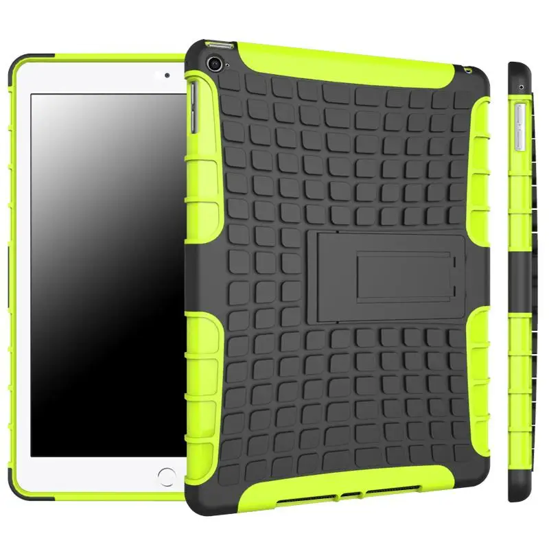 Green XSKEMP чехол для планшета lenovo Tab 4 10,0 TB-X304F/N сверхмощный 2 в 1 бронированный Гибридный чехол с подставкой из ТПУ+ ПК с рисунком шины - Цвет: Green