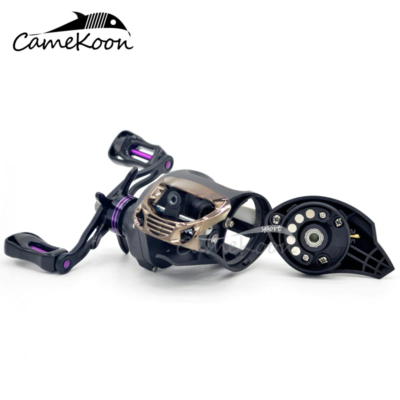CAMEKOON LK200 Низкопрофильная Рыболовная катушка для приманки 12 + 1 подшипника