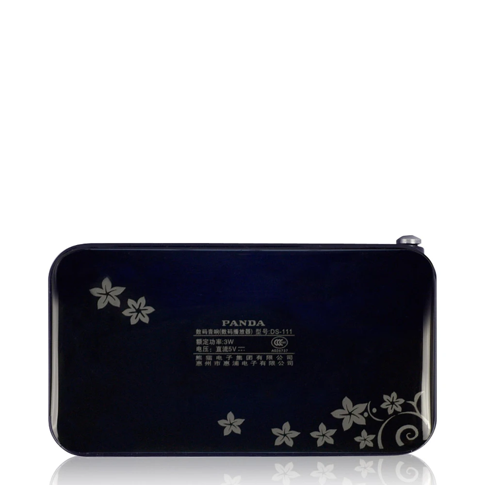 Мини-плеер PANDA DS-111 MP3/WMA TF-карта литиевый аккумулятор портативный с двойным