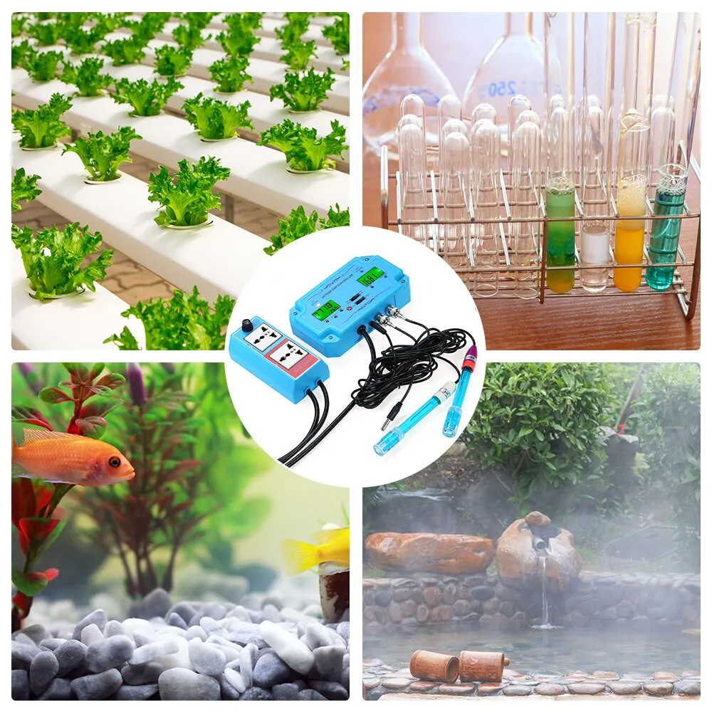 Профессиональный анализатор качества воды тестер PH ORP контроль температуры