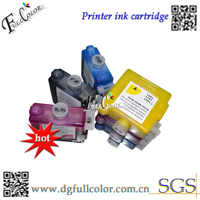 Free shipping 6pcs a lot W8400 ink cartridge for Canon BCI-1421 ink cartridge wide format printing