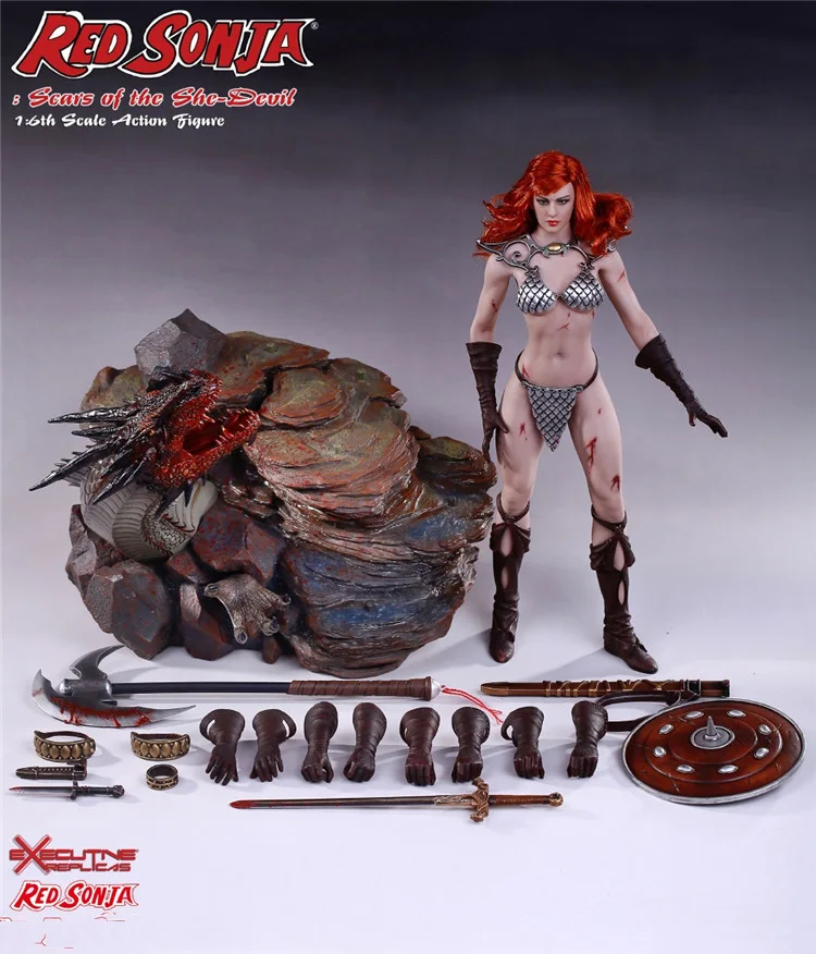 TBLeague 1/6 PL2016-93, красная Соня, Боевая крутая фигурка, гибкая бесшовная фигурка, фигурка дьявола, фигурки