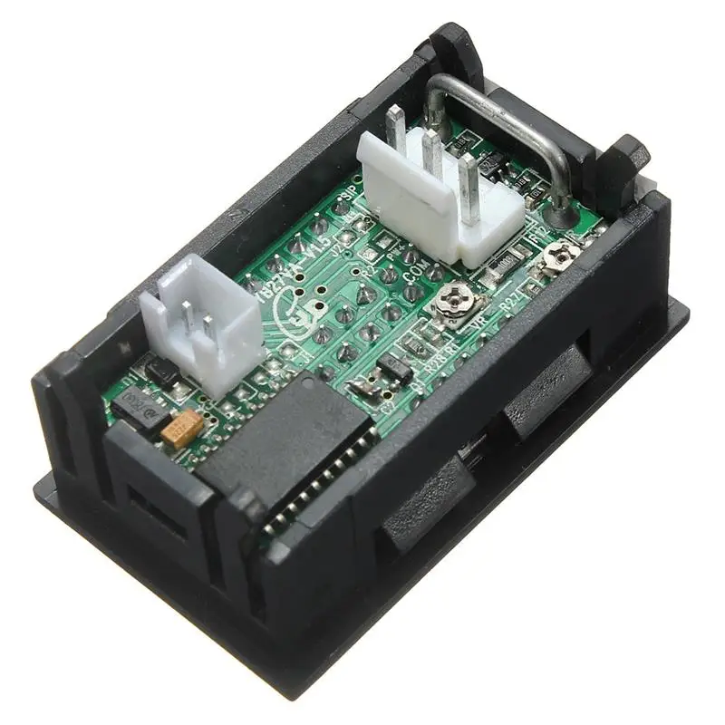DC 0-100V 10A светодиодный цифровой вольтметр Амперметр Напряжение двойная панель