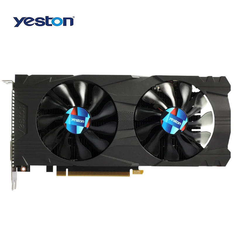 Yeston GTX 1050TI Графика Card 4 г DDR5 128bit 6pin настольный компьютер PC Видео Видеокарты 7008 мГц