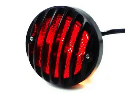 

Черный круглый задний стоп-сигнал для Harley Honda kawasaki Suzuki Yamaha Sportster Bobber Cruiser Chopper XL Rat