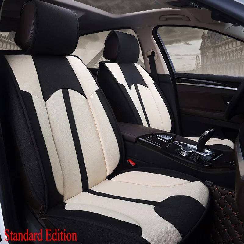 

Kalaisike Flax Universal Car Seat covers for Buick all models Envision GL8 Hideo Regal Ang Cora Lacrosse car accessories