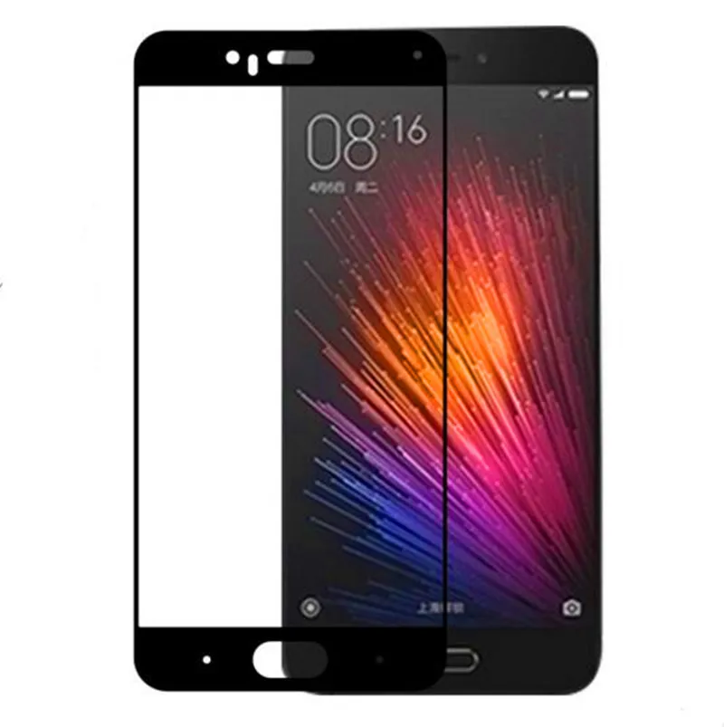 Высокое качество полное покрытие 9 H жесткий край закаленное стекло для Xiaomi 6