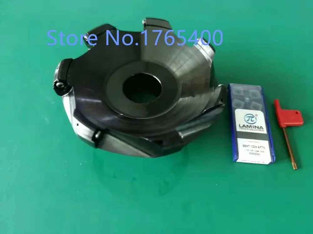 Новый NT40 FMB40 M16 держатель + SE KM 45 градусов торцевая фреза резак KM12 160 40 7T 10 шт. SEKT1204