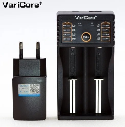 Зарядное устройство Varicore v20i U4 1 2 V 3 7 85 aa/AAA 18350 26650 10440 14500 16340 25500 NiMH литиевая батарея