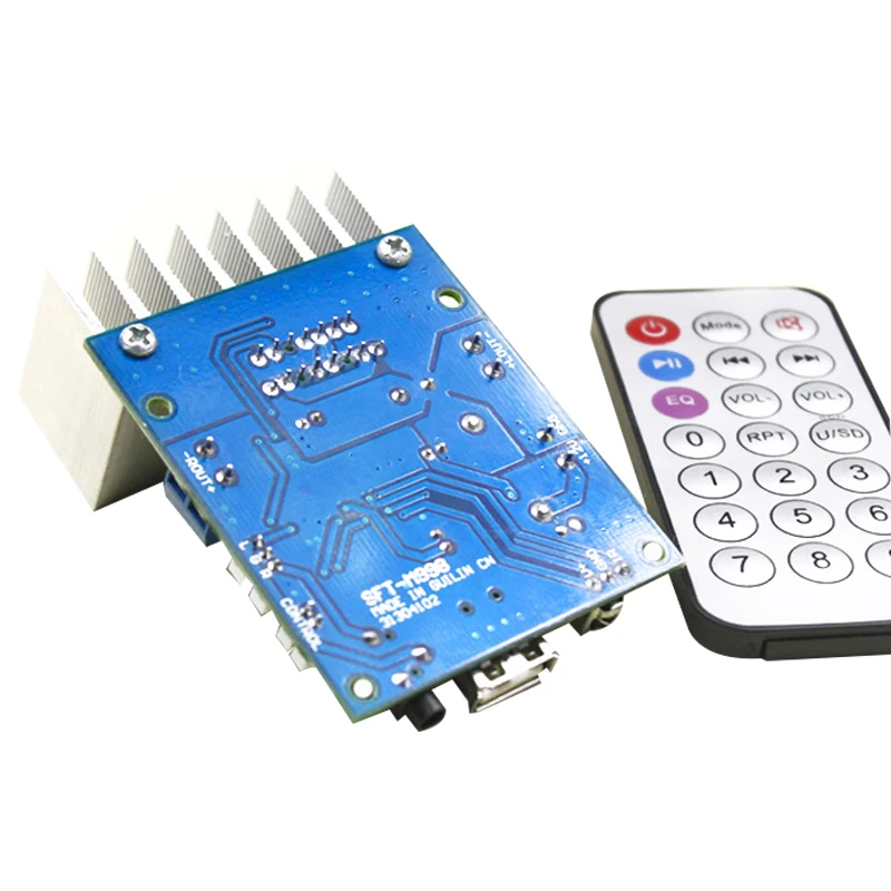 AIYIMA TDA7297 15 Вт + усилители мощности аудиоплата с MP3 WAV декодер не допускающий потерь